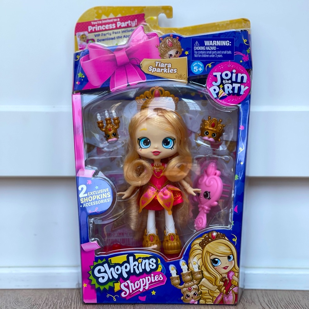 Shopkins Shoppies Tiara Sparkles (Brand New)